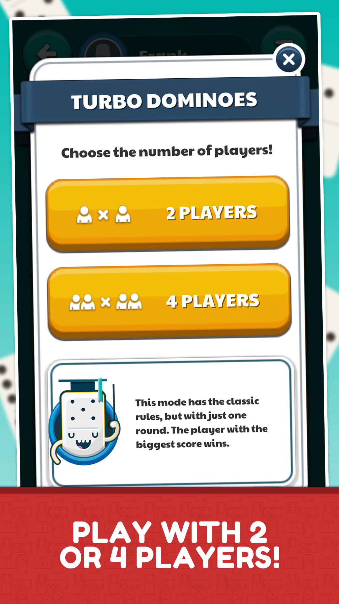 Dominoes Play for free on your smartphone and tablet! Jogatina Apps