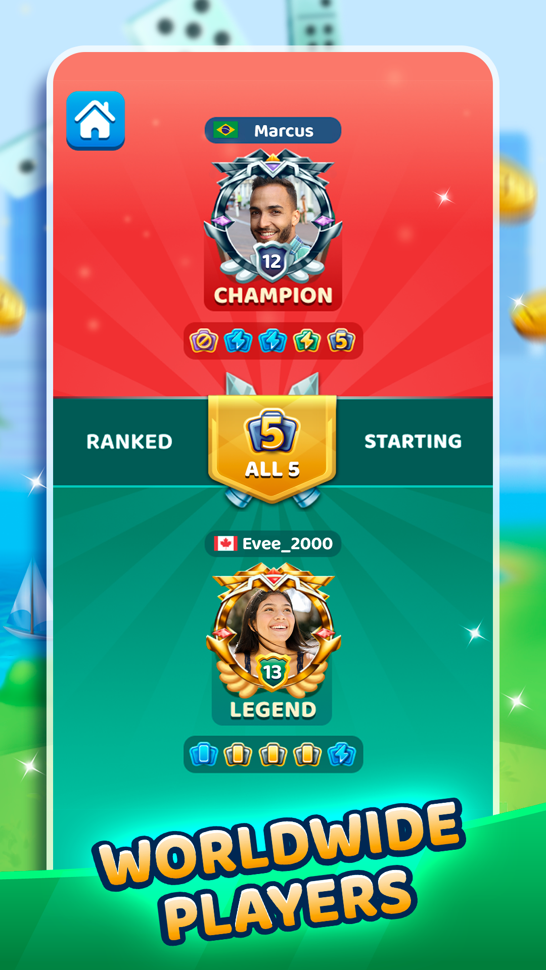 Dominoes Battle screenshot