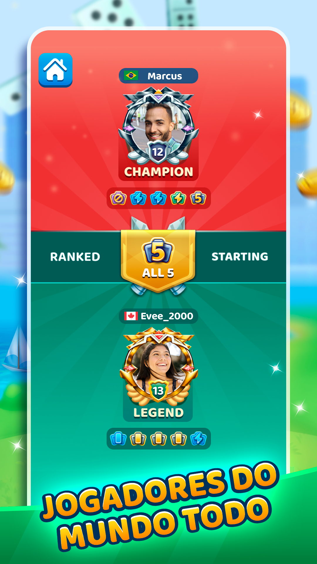 Dominoes Battle screenshot