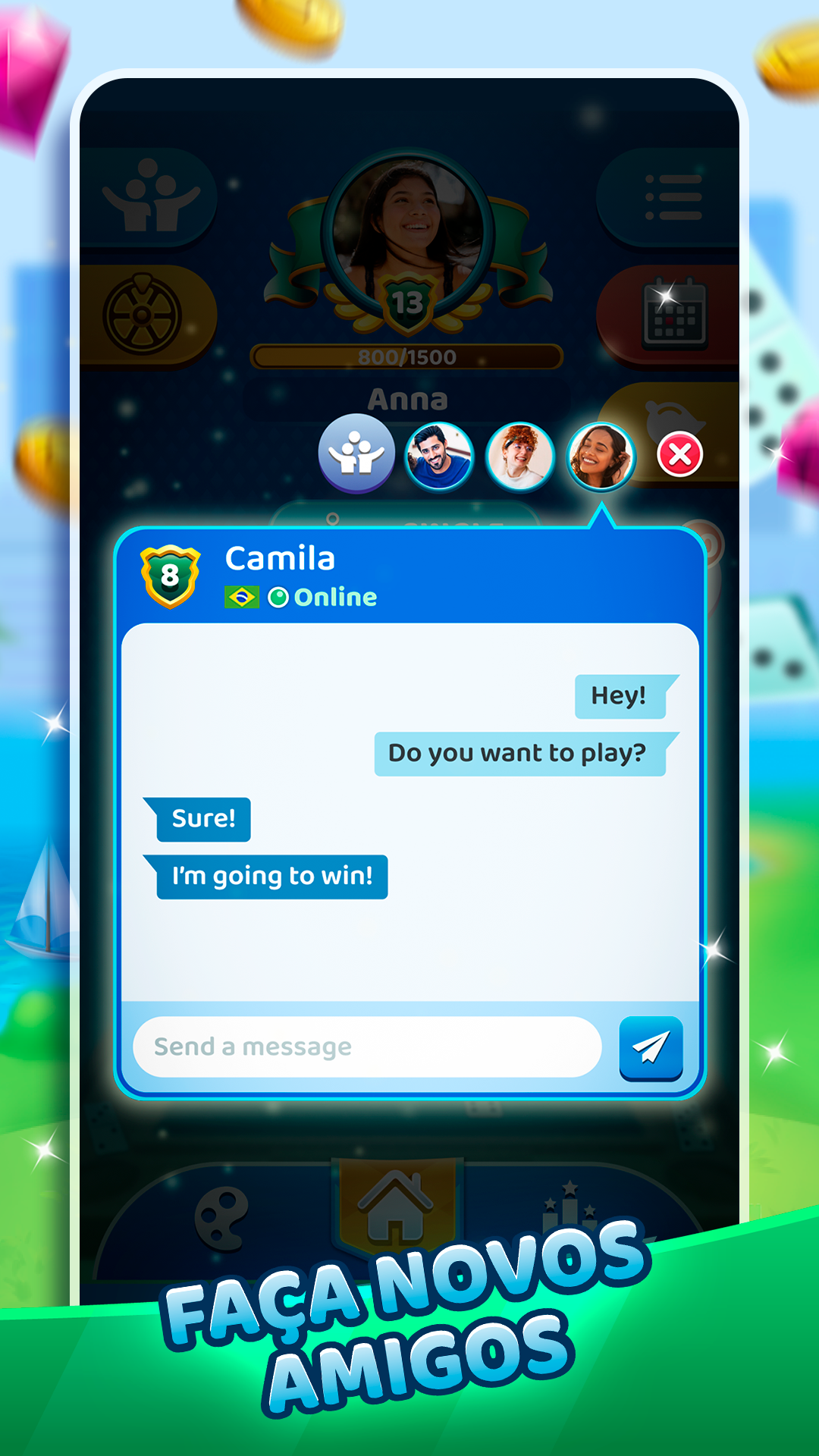 Dominoes Battle screenshot