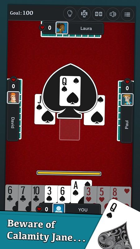 Hearts screenshot