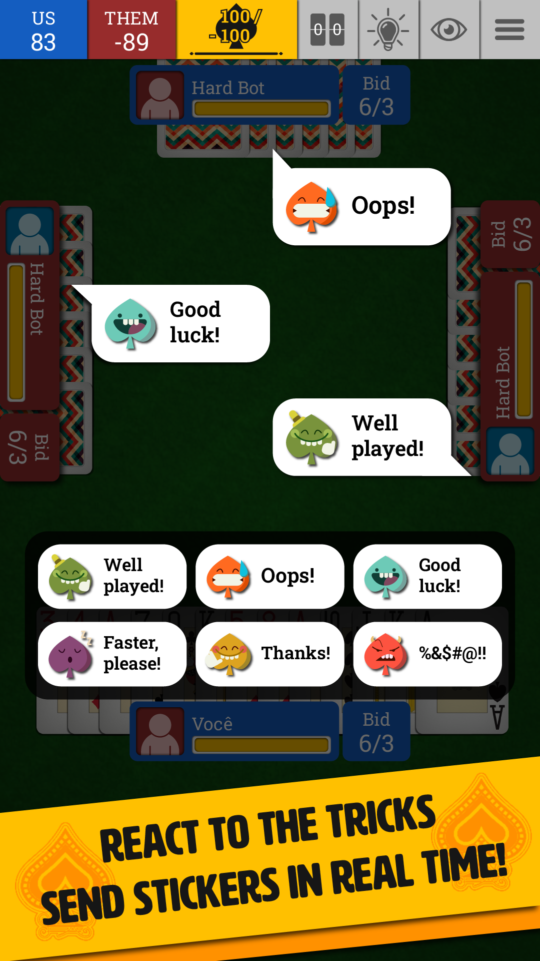 Spades screenshot